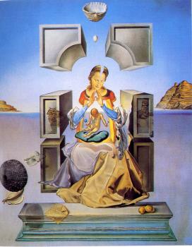 Salvador Dali : The Madonna of Port Lligat(first version)